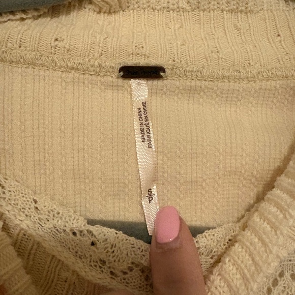 Free People Ribbed Knit Mock Neck Sweater - Picture 5 of 8